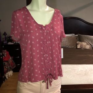 Pink Republic size small shirt blouse tunic